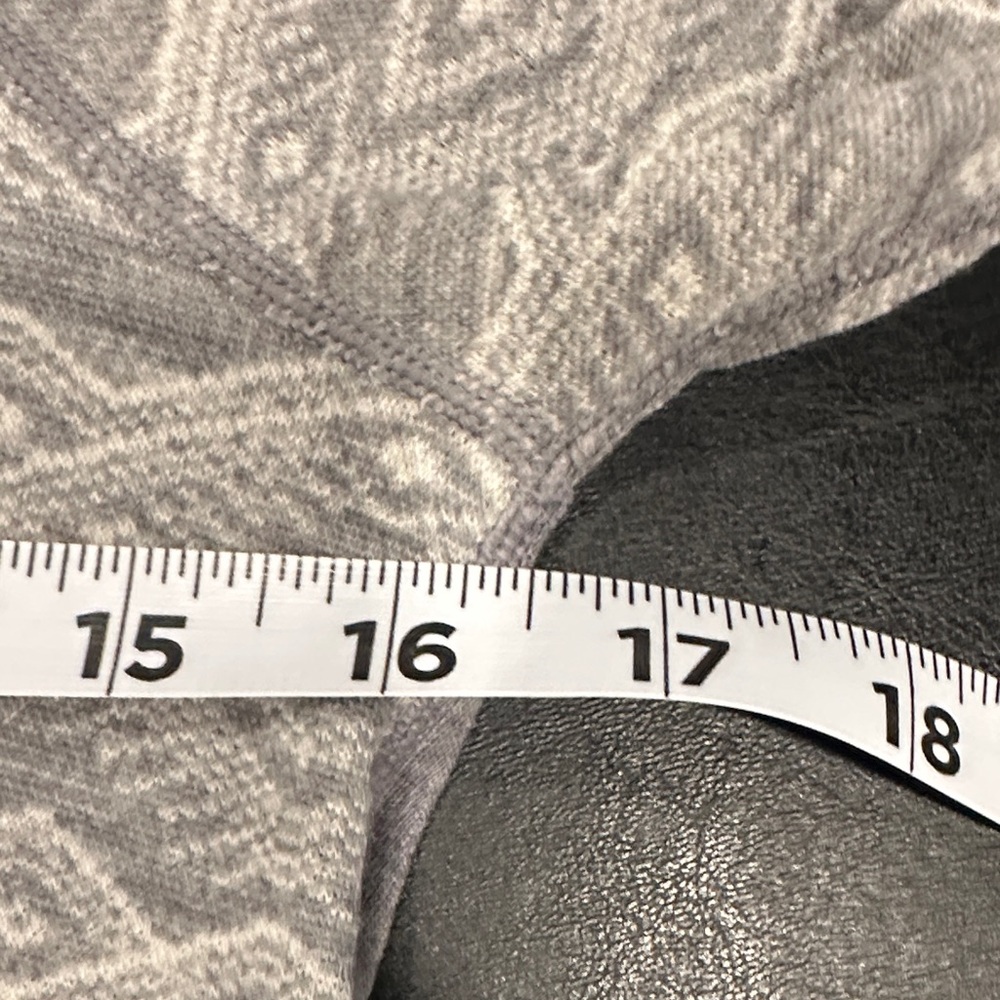 Smartwool Gray Patterned Long Sleeve Top - image 5